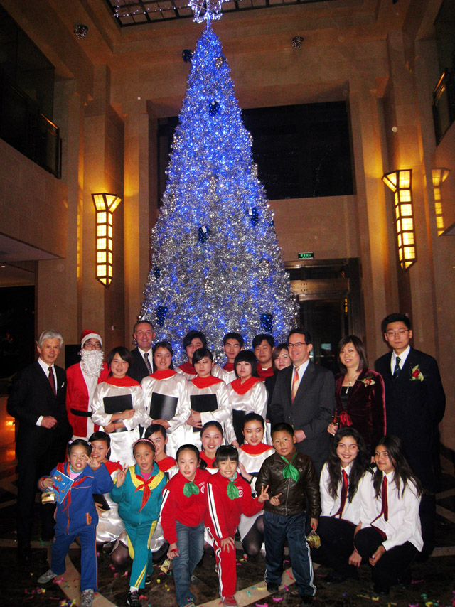 christmas tree lighting ceremony